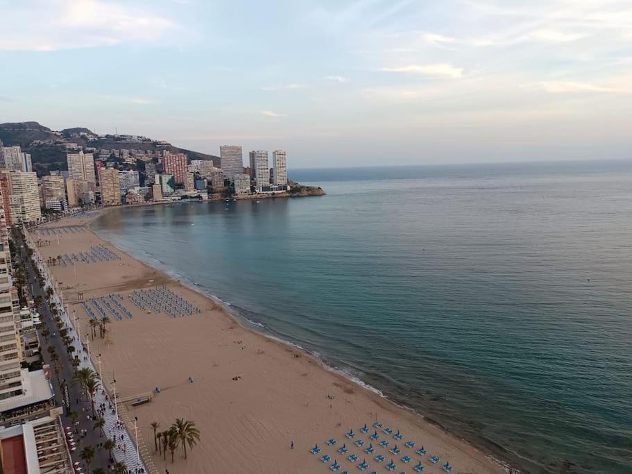 Apartamento Estupendo Apartamento En Planta 22. 1ª Linea. Benidorm Exterior foto
